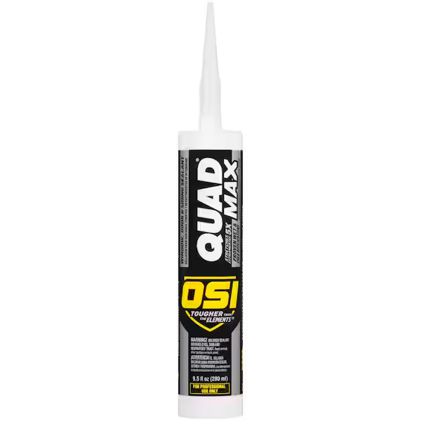 QUAD Max 9.5 fl. oz. Bilco Gray #525 Exterior, Window, Door, and Siding Caulk Sealant