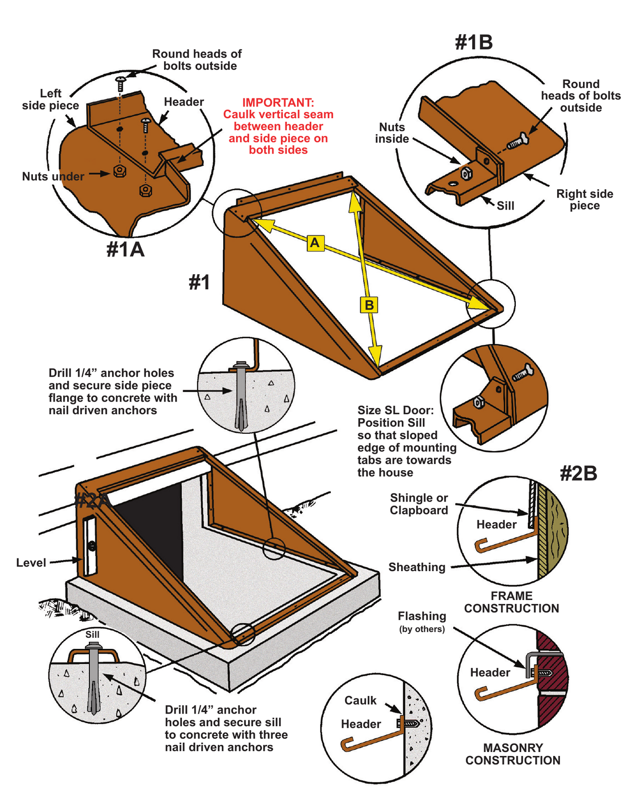 Classic frame assembly diagram