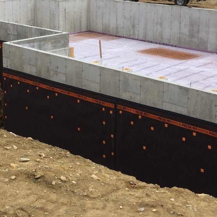 How to Waterproof Your Foundation with DELTA®-MS: A Complete Below-Grade Guide