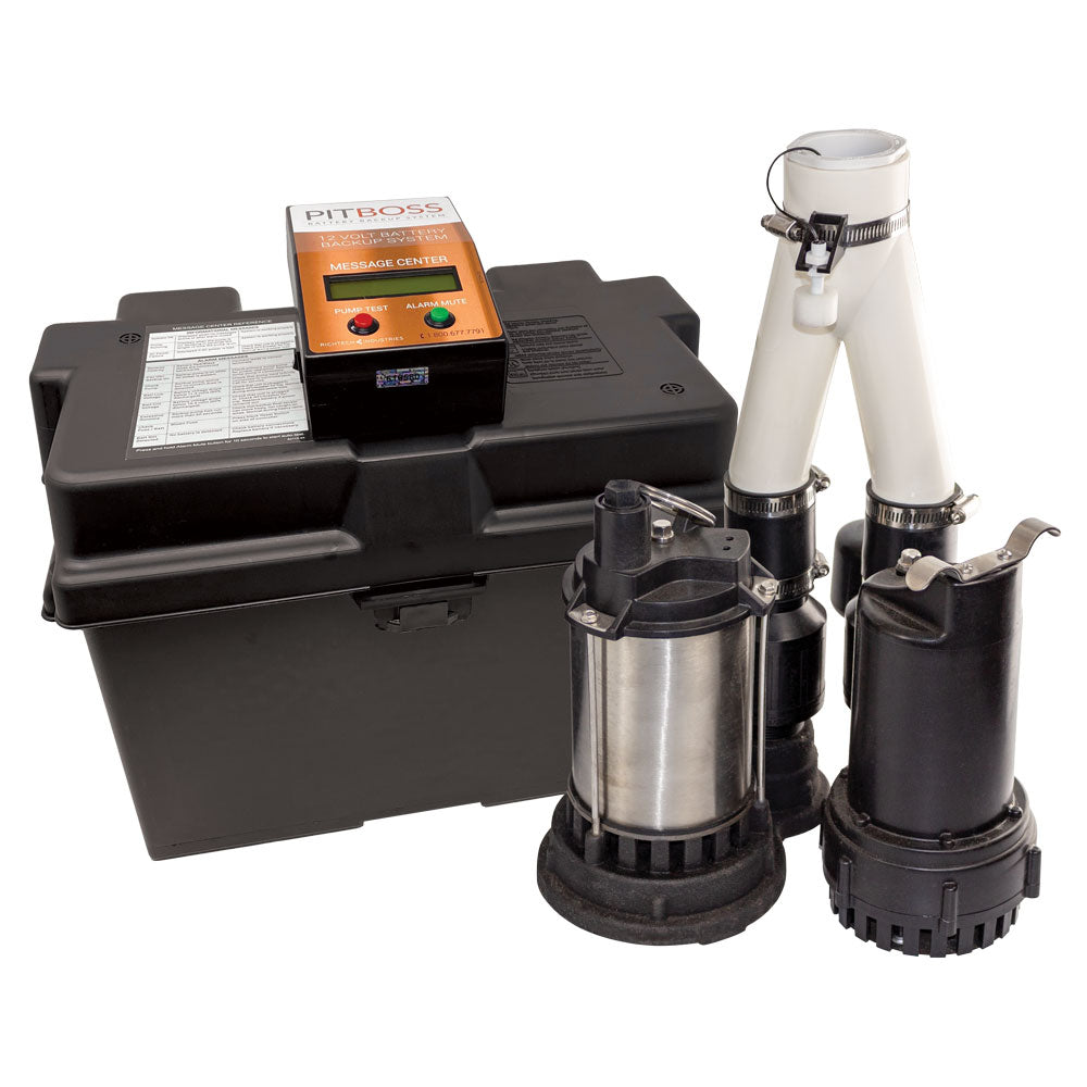 Combo Sump Pump & Backup