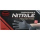 Boss Large Black Nitrile 4 Mil Disposable Gloves (50-Pack)