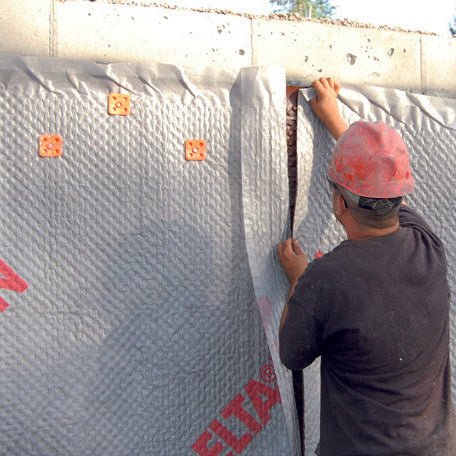 DELTA®-DRAIN Below-Grade Moisture Barrier