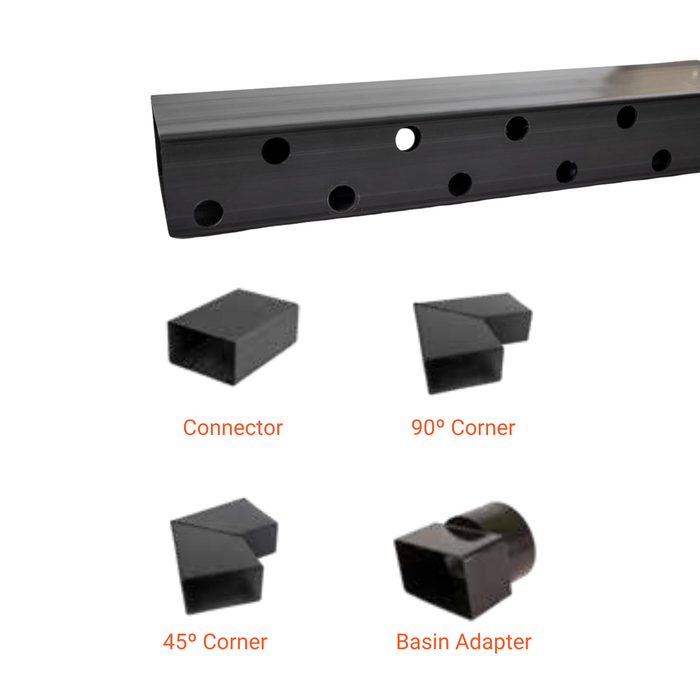 QuikFlo Interior Drainage Kit - 64 Feet