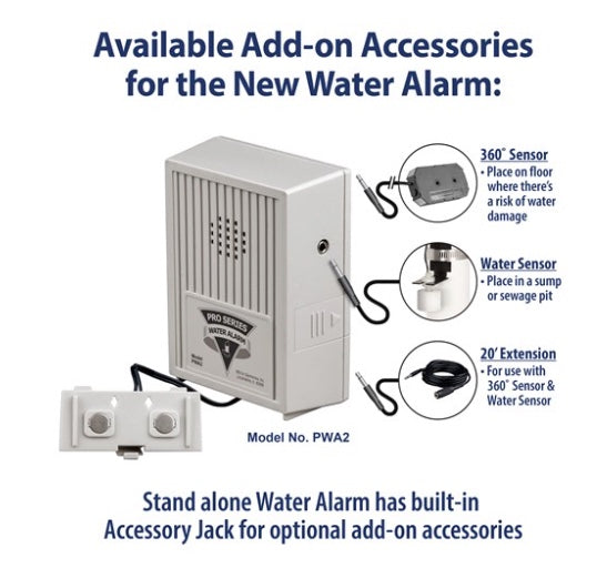 Pro Series Water Sensor & Alarm