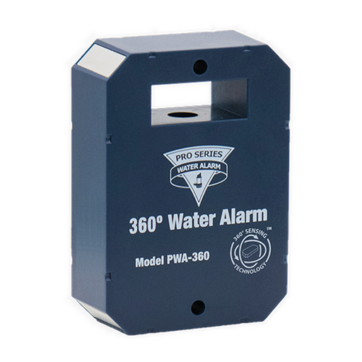 360° Water Alarm model PWA-360 on a white background