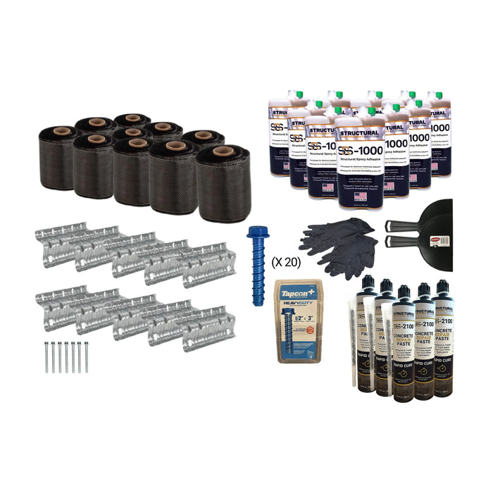 SRS Bow Guard - Carbon Fiber Wall Stabilization Kit