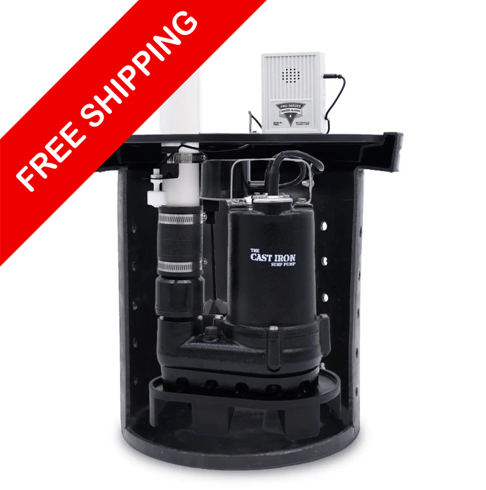 Pro Series 1/3HP Sump Pump Kit