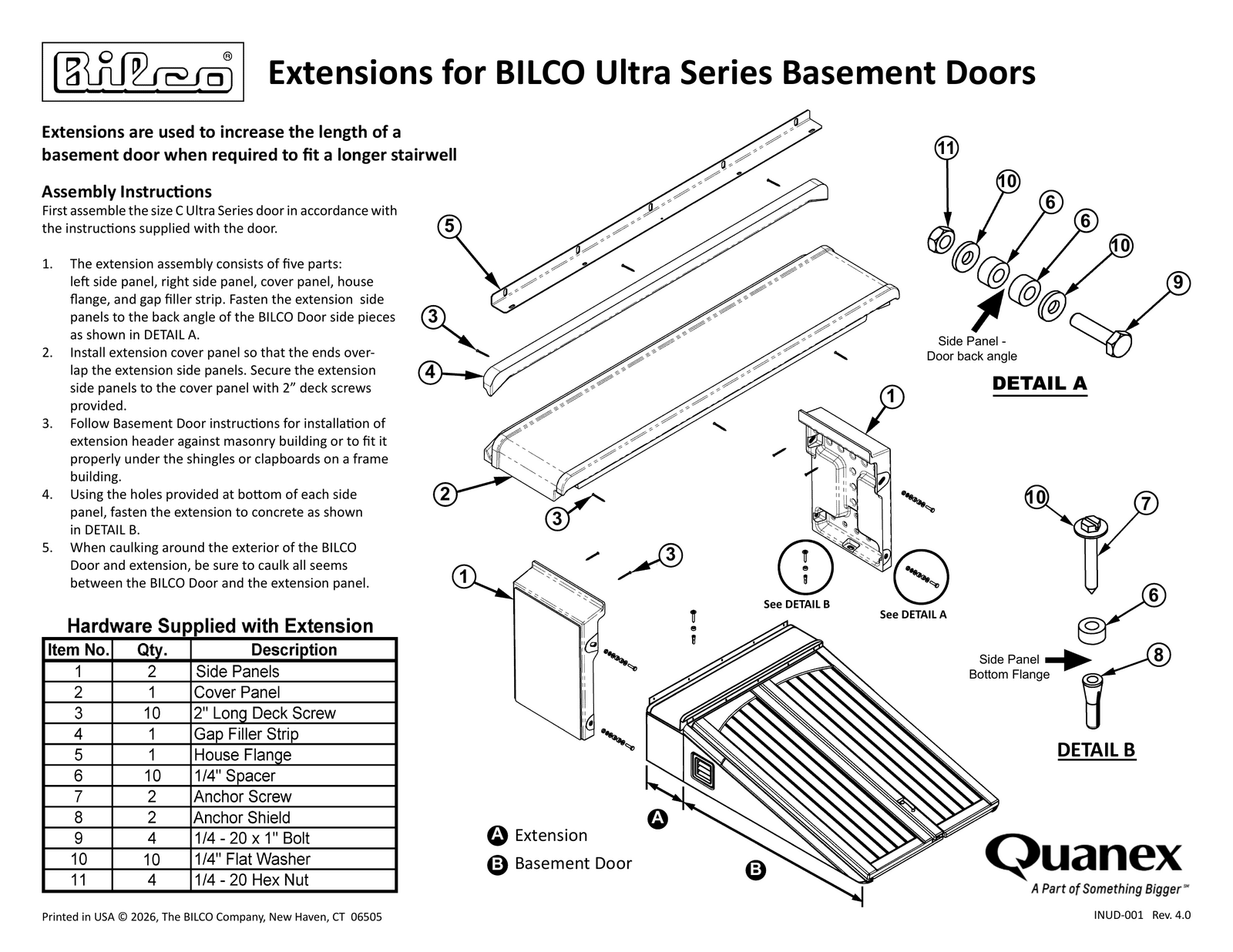 Official Ultra extension diagram