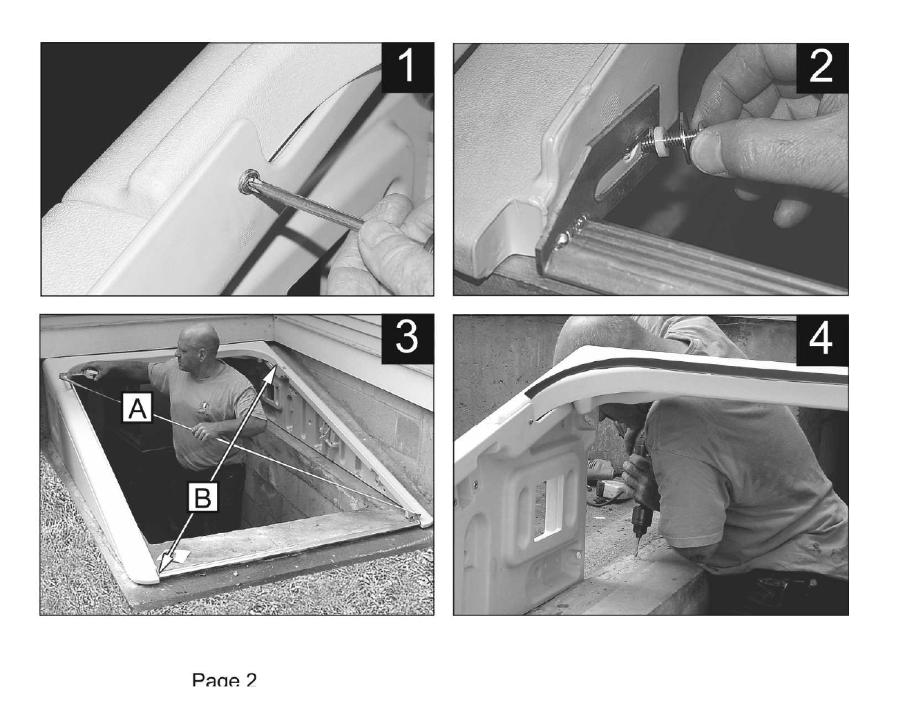 Ultra frame assembly and anchoring