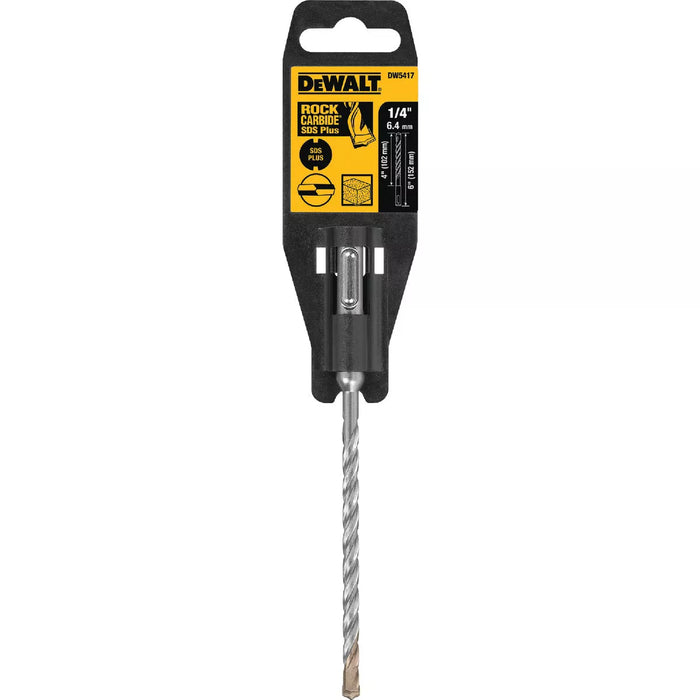 DEWALT SDS-Plus 1/4 In. x 6 In. 2-Cutter Rotary Hammer Drill Bit
