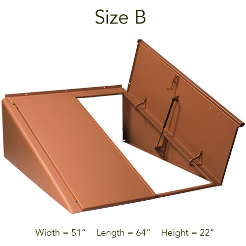 BILCO Classic Series Primed Steel Basement Door