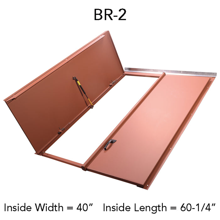 BILCO Sloped Wall Primed Steel Basement Door
